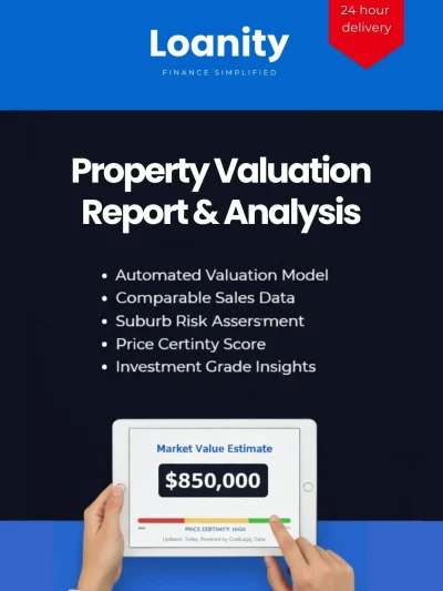 Property valuation cover (1) Property Valuation Report: Fast, Lender-Style Insights
